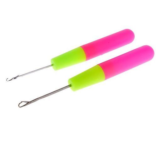 Crochet 2 Pcs Set Latch Crochet Hair Hooks Dreadlock For Carpet Making