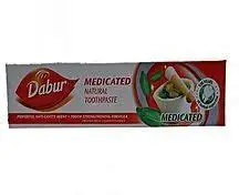 Dabur Medicated Toothpaste Natural 140 g