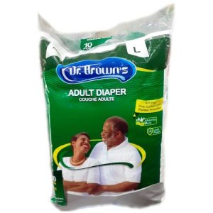 Dr Brown Adult Diaper-LARGE 1PACK
