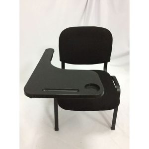 Emel Stackable Fabric Training Chair With Writing Pad