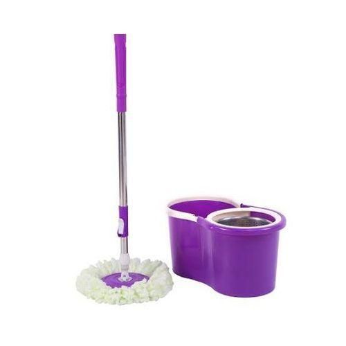 Extendable Spin Mopping Stick And Bucket with socket of detergent