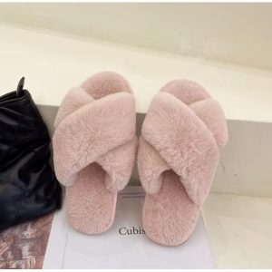 Fluffy Indoor Flipflop Slippers