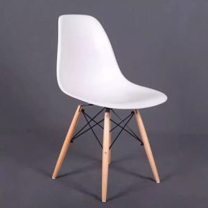 JACKSON RESTURANT PLASTIC CHAIR WHITE