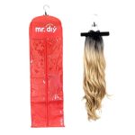 Luxury Wig Storage Bag With Hanger Red
