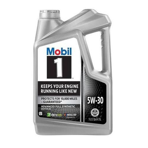 Mobil 1 Advanced Full Synthetic Motor Oil 5W-30, 5W-20 & 0W-20 (5L)