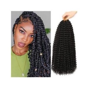 Passion Twist Braiding Water Wave Crochet Hair 4pack