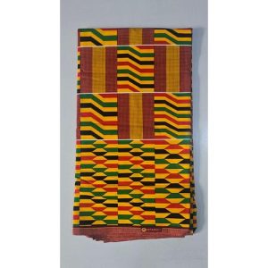 Phoenix Hitarget Quality Ankara Fabric Material (Kente) 6yards