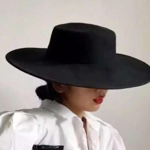QUALITY LUXURY FEDORA PANAMA HAT FOR LADIES
