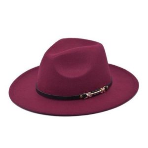 Quality Fedora Wool Fashion Hat For Men And Women