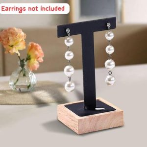 Quality Wooden Earring Display Holder Jewelry Stand Earring Display Stand