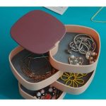 Rotating Jewelry Storage/Organizer/Necklace Box
