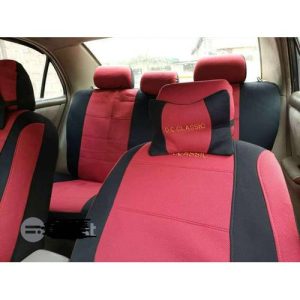 Universal Car Seat Cover Fabric For All Saloon Cars Red