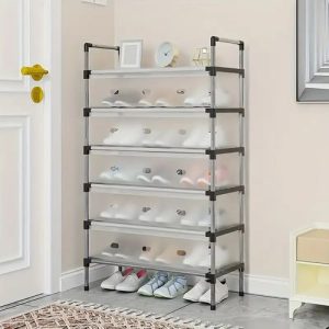 Upgrade The Dust Shoe Rack To Multiple Layers (7-Tiers)
