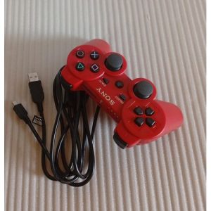 Sony PS3 WIRELESS GAME PAD + Free USB Cord - Red